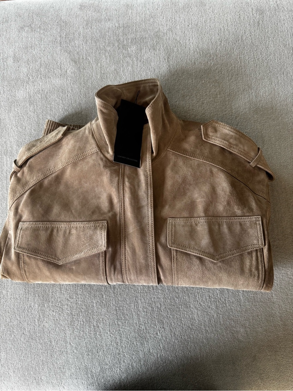 Zara Viral Suede Jacket XS - Picture 4 of 4